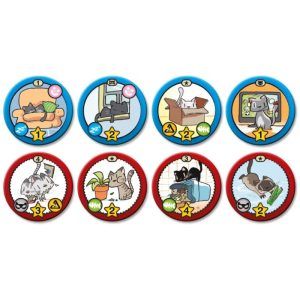 Cats juego de mesa fichas