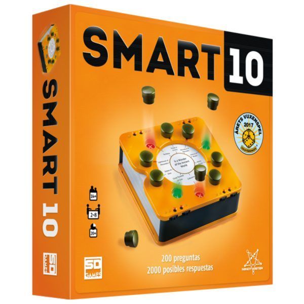 Smart 10 juego de mesa de preguntas y respuestas