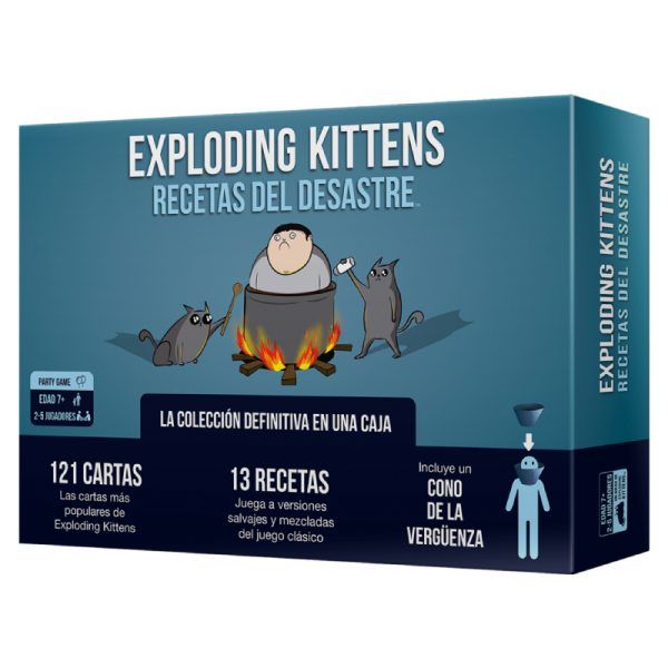 Exploding Kittens Recetas del Desastre