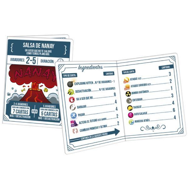 Exploding Kittens Recetas del Desastre