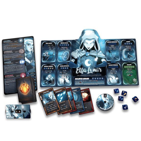 Dice Throne: Temporada 1 - Elfa Lunar