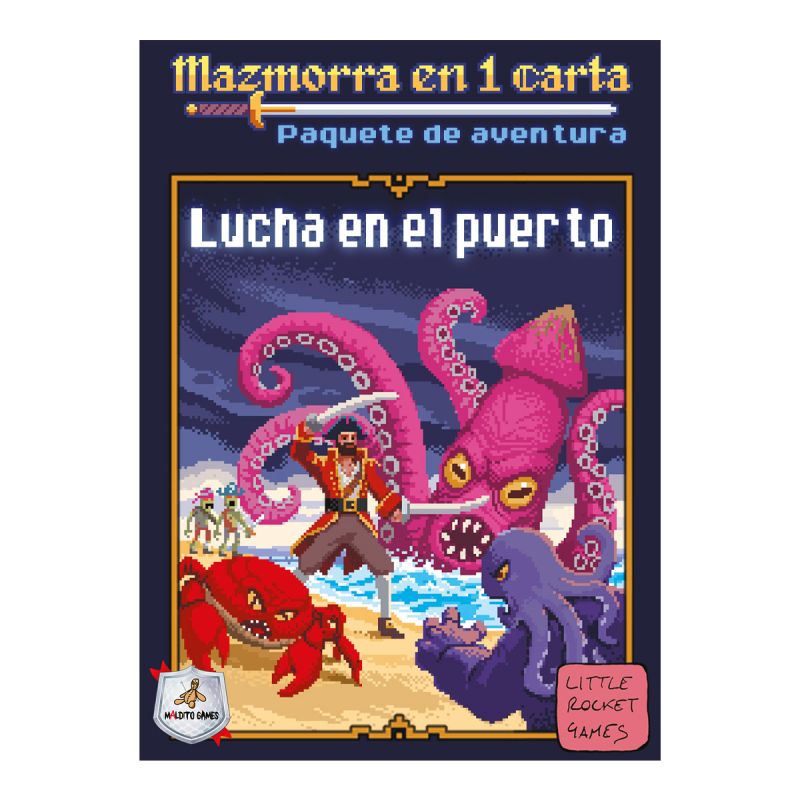 Lucha en el puerto: Mazmorra en 1 carta (paquete de aventura 1)