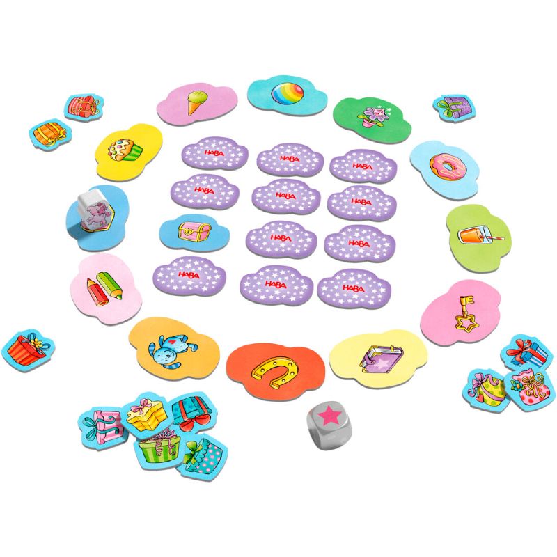 Unicornio Destello: Colección de juegos - Juego de mesa HABA