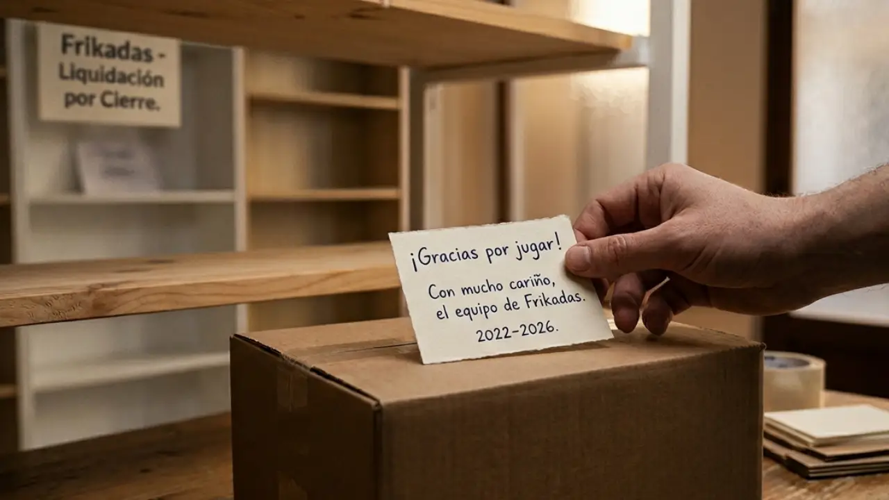 Outlet por cierre de tienda de juegos de mesa